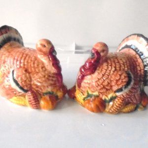 Turkey Salt and Pepper Shakers